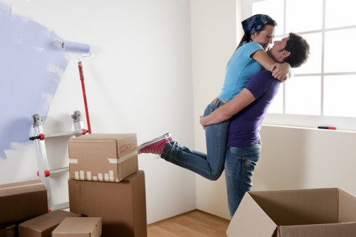 Packing materials and boxes used by Kilburn movers